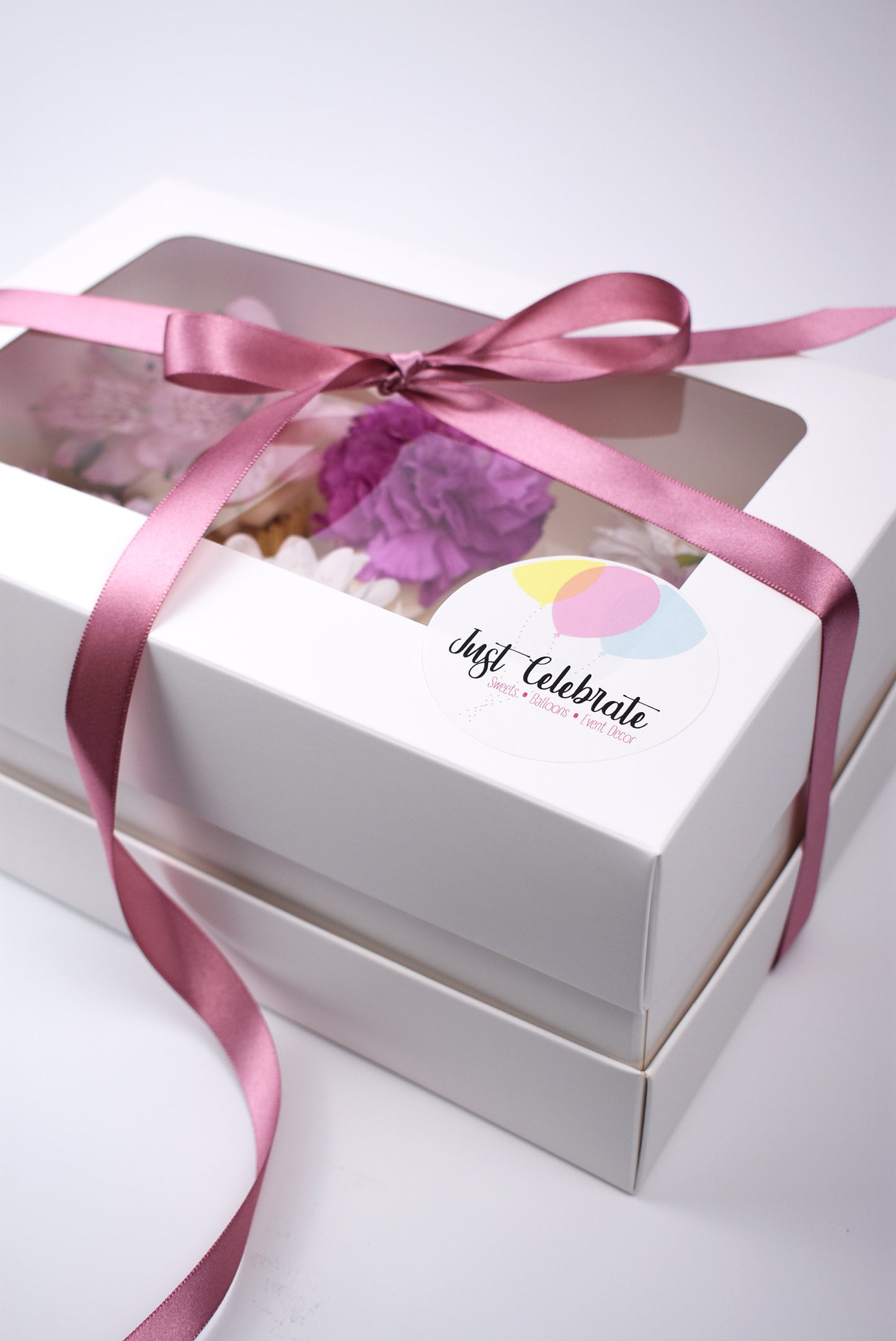 Fresh Flower Cupcakes