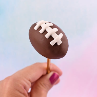 Football Cake Pops