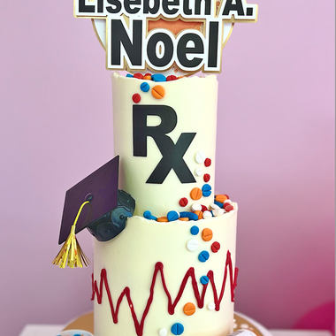 Custom Graduation Cake