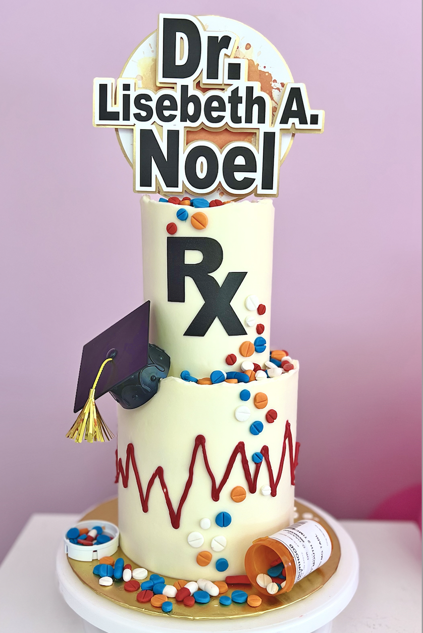 Custom Graduation Cake