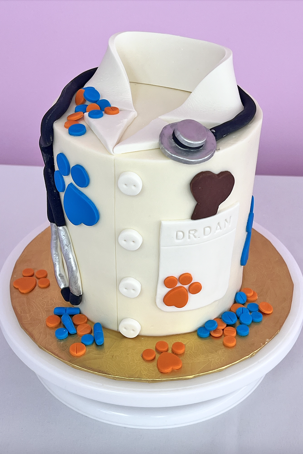 Custom Graduation Cake