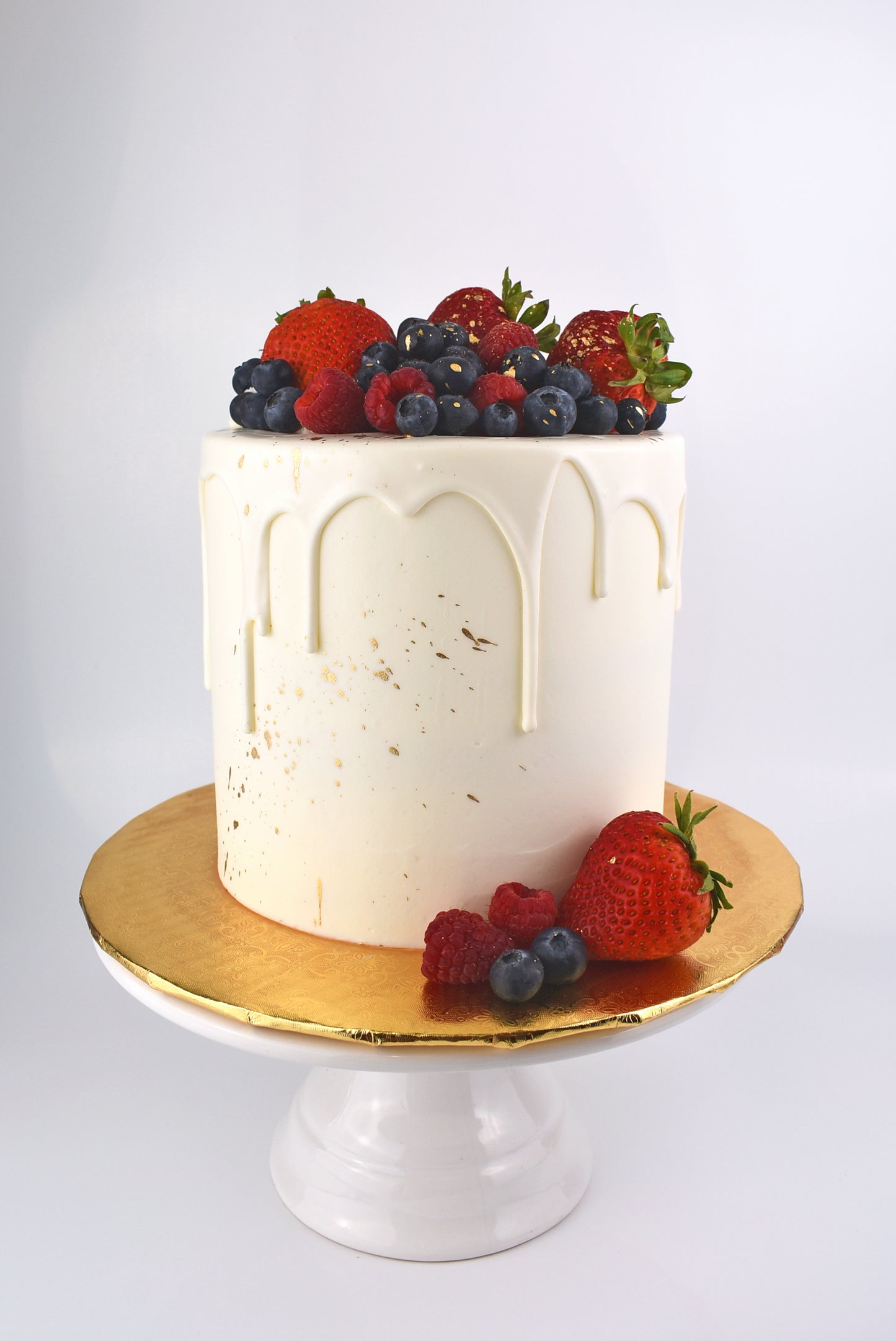 Mixed Berry Layer Cake