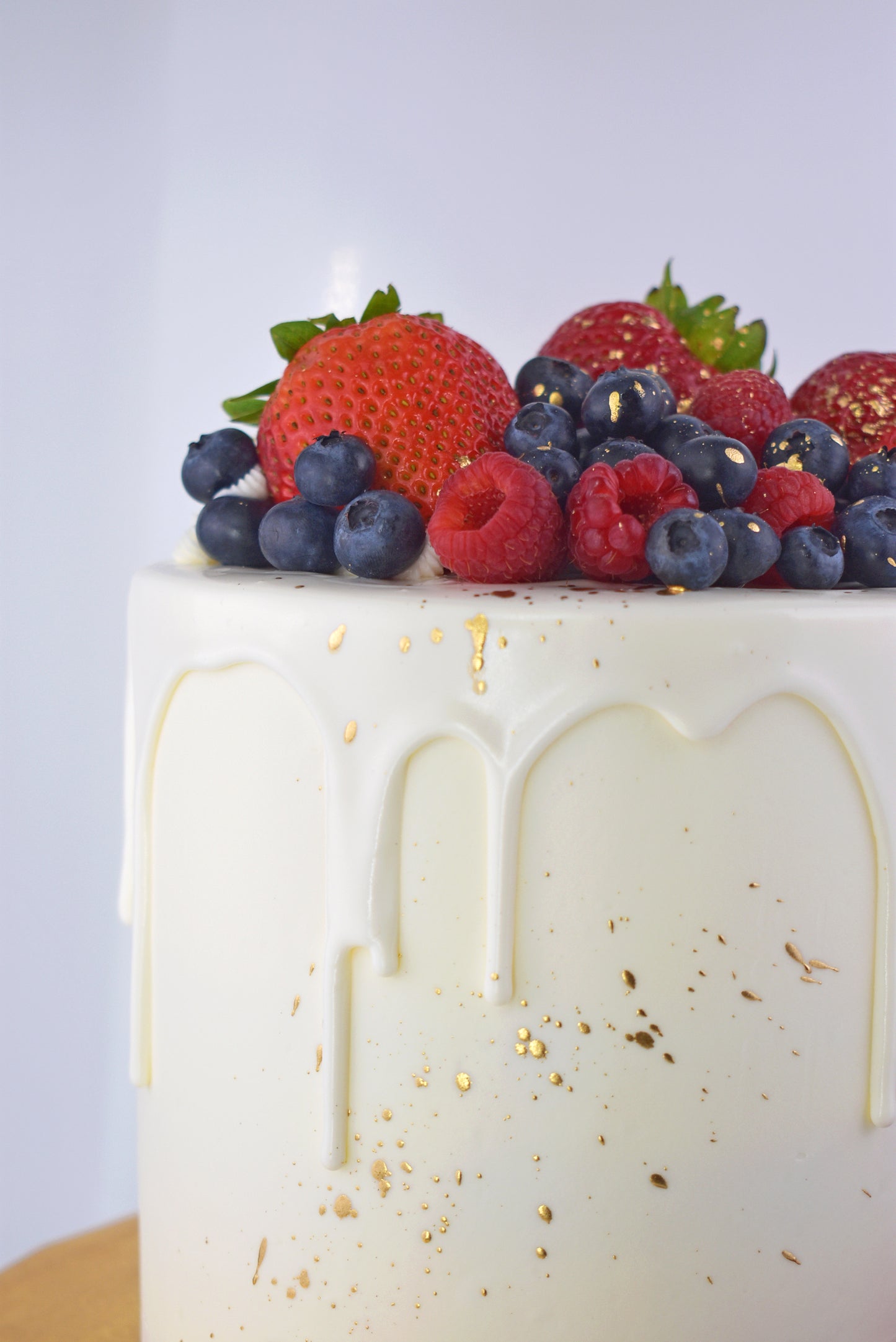 Mixed Berry Layer Cake