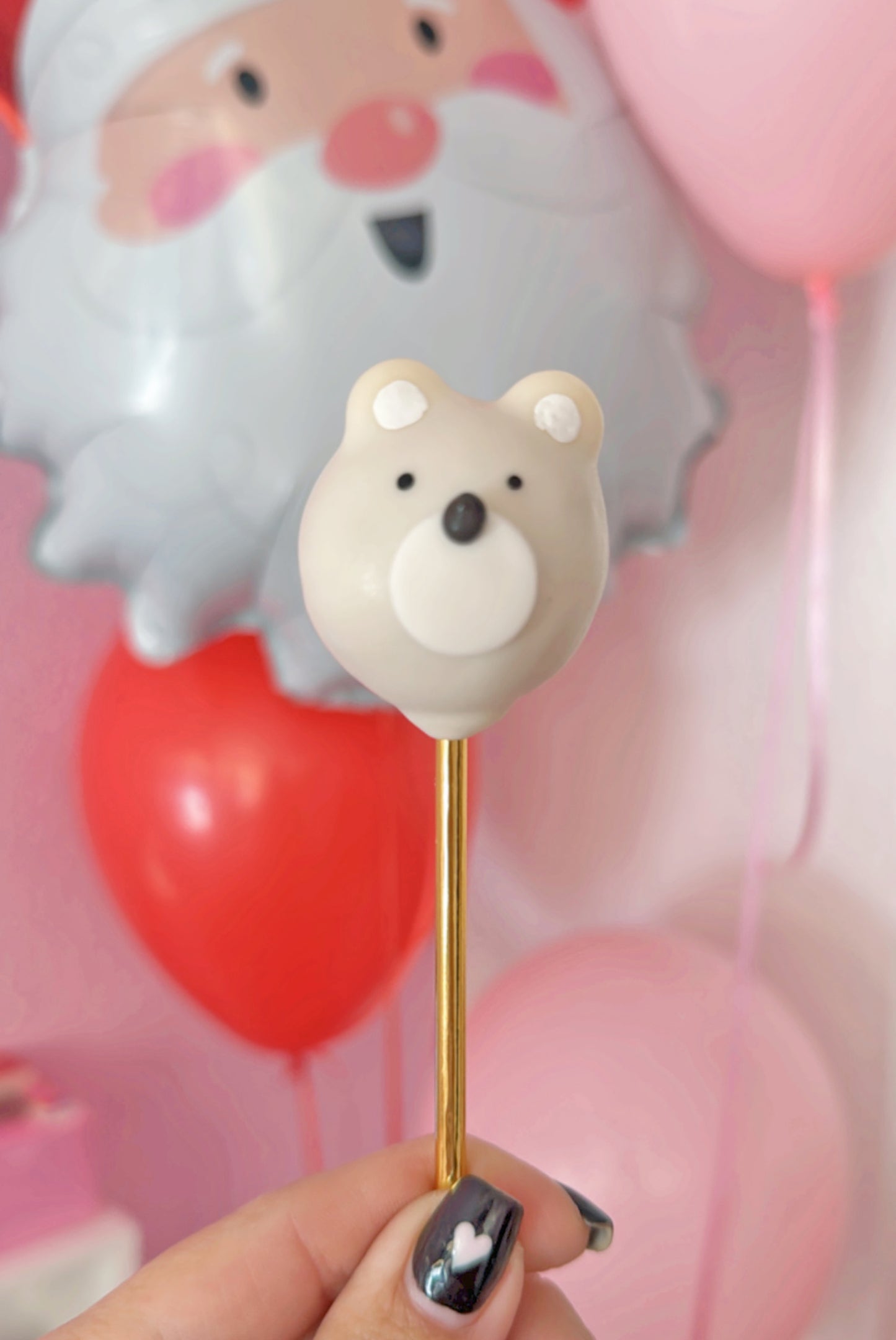 Polar Bear Cake Pops