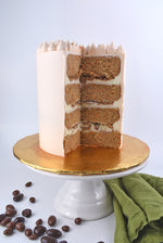Carrot Cake with Spiced Candied Walnuts