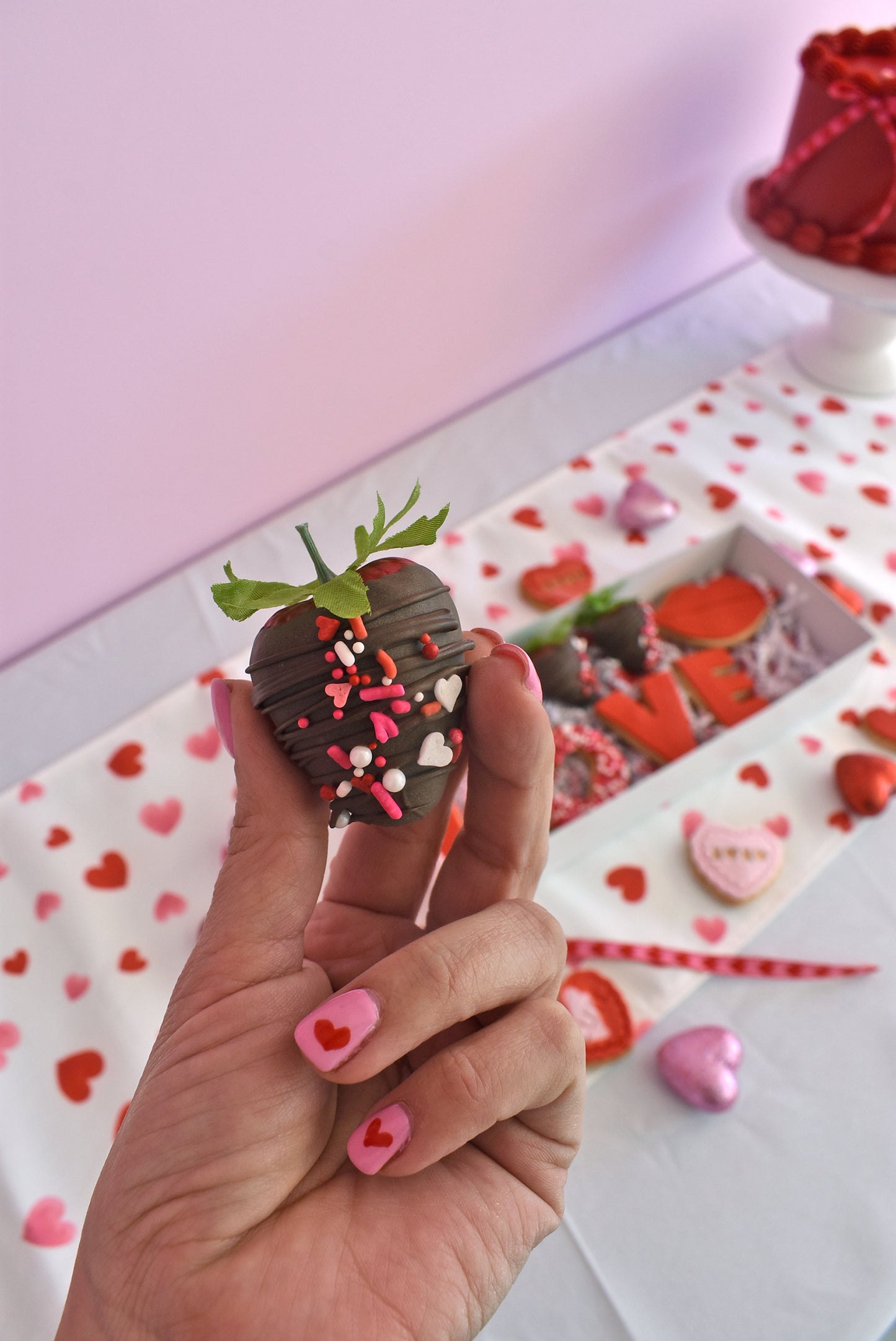 Chocolate Covered Strawberries Box