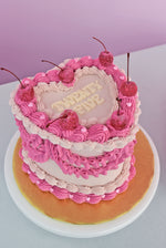 Vintage Heart Cake