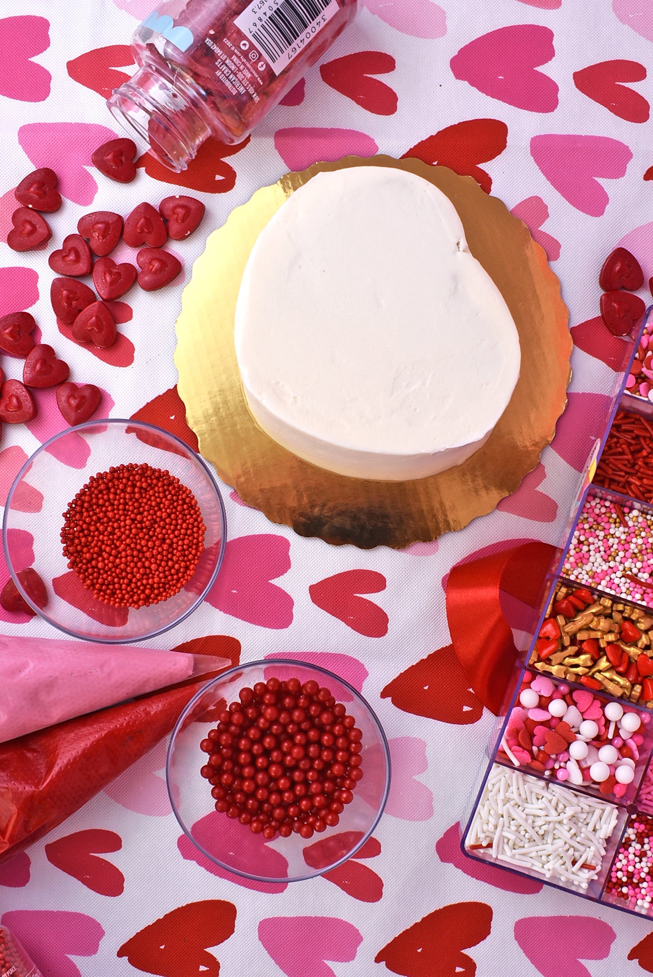 Valentines Cake Decorating Kit